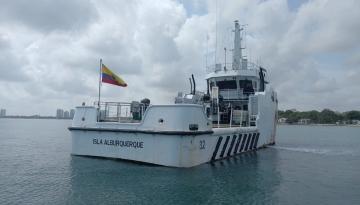 Dimar fortalece seguridad integral marítima del Caribe, con mantenimiento de ayudas a la navegación