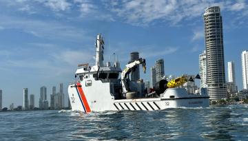 La Dimar fortalece la seguridad integral marítima en el Golfo de Urabá