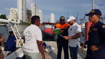 Más de 100 mil personas se han movilizado vía marítima en Cartagena