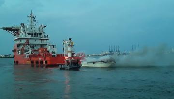 Armada de Colombia y Dirección General Marítima atienden emergencia en la Bahía Interna de Cartagena
