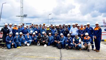 Dimar y autoridades de Buenaventura fortalecen capacidades de respuesta ante derrames de hidrocarburos