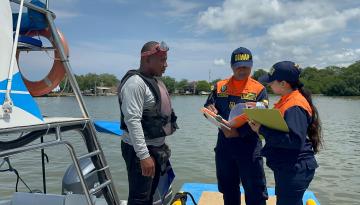 La Capitanía de Puerto de Urabá y del Darién conmemora 56 años garantizando la seguridad en la navegación