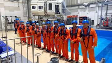 Capitanía de Puerto de Santa Marta fortalece capacidades para la atención de emergencias en proyectos costa fuera