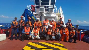 En Santiago de Tolú, la Dimar participó en simulacro de protección marítima por posible pérdida de  hidrocarburos