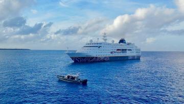 San Andrés Isla recibió primer crucero del año con 246 turistas internacionales a bordo: Dimar