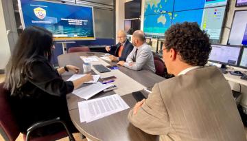 En el océano la comunicación salva vidas: Dimar realizó ejercicio de búsqueda y salvamento marítimo en San Andrés Isla