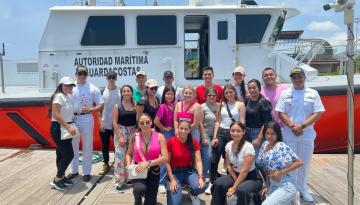 Dimar incentiva apropiación de la conciencia marítima en universitarios procedentes de Villavicencio