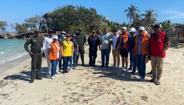 Mediante encuentros con la gente de mar, Dimar promueve la formalización de las actividades marítimas en Isla Fuerte