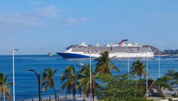 Santa Marta dio la bienvenida a los turistas del crucero “Carnival Spirit”