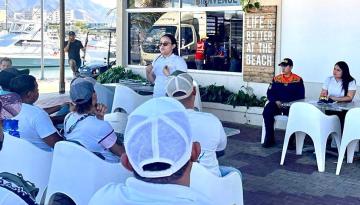 En Santa Marta, 60 capitanes de naves fortalecen conocimientos en normatividad y protección del medio marino