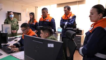 Colombia evaluó la actualización del protocolo de respuesta de Tsunami con el ejercicio internacional Caribe Wave 23