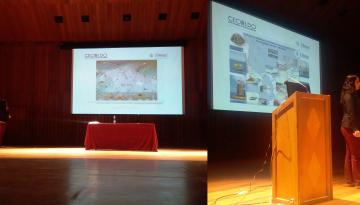 La ponencia del Cecoldo “Toma de Datos Oceanográficos” resaltó los instrumentos de medición de datos en tiempo real con la que cuenta actualmente la Dirección General Marítima. Foto: Celcoldo - Dimar