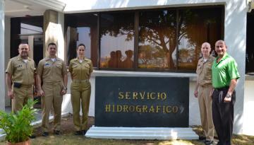 Representantes de CNMOC y Dimar   (Foto archivo CIOH)
