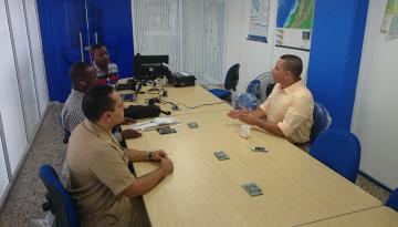 Primera reunión del Comité de Playas de Buenaventura para la vigencia 2015 .