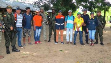 Dimar apoyó inspección a río Orinoco y socializa medidas de prevención por temporada de lluvia 