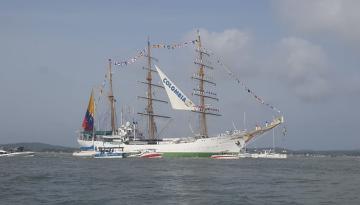 Dimar comprometida con la seguridad marítima del SAIL Cartagena 2018