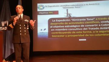 Dimar dio a conocer resultados preliminares de investigaciones realizadas en la IV Expedición Antártica “Almirante Tono”
