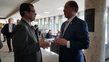Dimar participóen foro sobre el rol de la OMI en el futuro del transporte marítimo y el comercio internacional y el Comité Seguridad Marítima