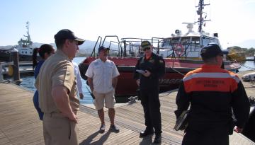 Dimar realiza inspección en Santa Marta para verificar documentos de permanencia y permisos a las naves extranjeras