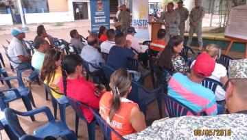Dimar realiza reunión de seguridad con gremio de transportadores en Puerto Carreño