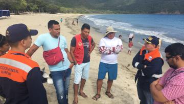 Dimar realizó inspecciones en playas pertenecientes al Parque Nacional Natural Tayrona