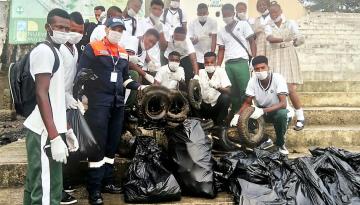 Dimar realizó jornada de limpieza de playas en Guapi