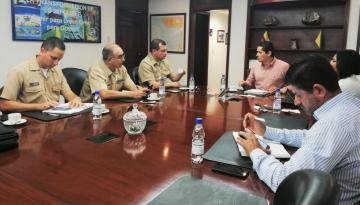 Director General Marítimo se reunió con líderes sociales y representantes del gremio marítimo de Buenaventura