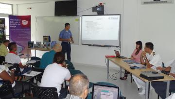 CIOH Pacífico, en la segunda reunión del ‘Comité Técnico Nacional para el Estudio del Fenómeno “El Niño”, en San Andrés Isla. 