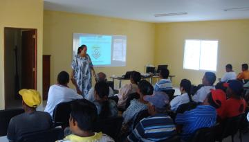 Capacitación de respuesta ante Tsunami a la población de Puerto Estrella, Alta Guajira