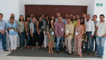 Participantes Taller REDCAM 2015. 