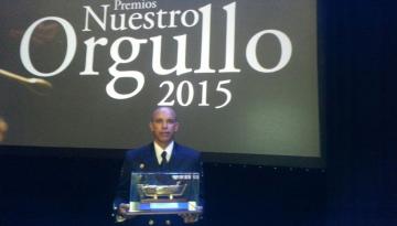 Dimar galardonado en 'Premio Nuestro Orgullo 2015'