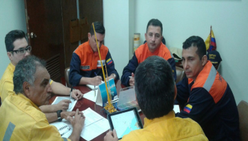Instalación portuaria de Puerto Bolívar recibe asesoría en seguridad y señalización marítima por parte de Dimar