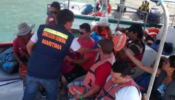 Controles de seguridad marítima por inspectores de Dimar. 