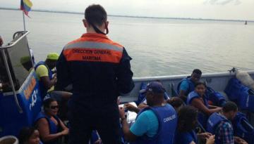 Dimar activa controles de seguridad marítima para vacaciones de mitad de año